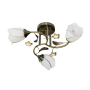 Зображення Люстра стельова Light House SRS-20130/3 AB бронза, плафон білий  ИМ Light-Deco 