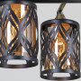 Зображення Люстра стельова Light House SRS-20418/4 BK+COP Чорний+ Мідь ИМ Light-Deco 2 