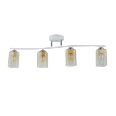 Люстра потолочная Light House SRS-20684/4 Matte White+CR матовый белый + хром