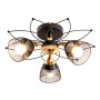 Зображення Люстра стельова Light House SRS-19215/3 колір чорний із золотом ИМ Light-Deco 