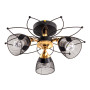 Зображення Люстра стельова Light House SRS-19215/3 колір чорний із золотом ИМ Light-Deco 1 