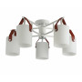 Зображення Люстра стельова Light House SRS-20405/5 CR+Matt white Білий + Хром, плафони білі ИМ Light-Deco 1 