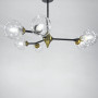 Изображение Люстра молекула на 6 прозорих плафонів Ø90 см ИМ Light-Deco 1 