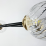 Изображение Стельова люстра в чорному корпусі на 6 ламп Light House LNF-1772_2671 ИМ Light-Deco 3 