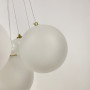 Изображение Люстра-пучок у золотому корпусі ⌀ 60 см 12 кульок ИМ Light-Deco 1 