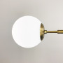 Зображення Люстра видовжена латунна на 6 плафонів (тип А) ИМ Light-Deco 3 