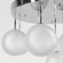 Зображення Стельова срібна люстра на 11 матових плафонів ИМ Light-Deco 