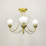 Изображение Стильна золота люстра на 3 плафони ИМ Light-Deco 1 