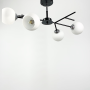 Зображення Люль люстра Light House LNF-17513/4 BK GR чорна з графітовим плафоном ИМ Light-Deco 3 