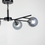 Зображення Люль люстра Light House LNF-17513/4 BK GR чорна з графітовим плафоном ИМ Light-Deco 5 