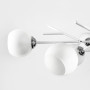 Изображение Люстра на 8 білих плафонів у білому корпусі Ø 85 см ИМ Light-Deco 
