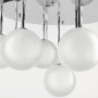 Зображення Стельова срібна люстра на 11 матових плафонів ИМ Light-Deco 3 