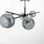 Зображення Люль люстра Light House LNF-17513/4 BK GR чорна з графітовим плафоном ИМ Light-Deco 1 