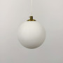 Изображение Підвіс з білим плафоном у латунному корпусі ИМ Light-Deco 2 