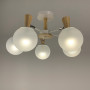 Зображення Стельова люстра Light House LNF-17393/5 WT біла з елементами дерева ИМ Light-Deco 2 