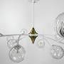 Изображение Біла люстра із поворотними гілочками на 12 плафонів ИМ Light-Deco 1 