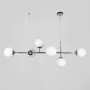 Изображение Люстра видовжена хромованому корпусі на 6 плафонів (тип А) ИМ Light-Deco 5 