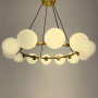 Зображення Кругла латунна люстра LOUISA на 12 плафонів ИМ Light-Deco 5 
