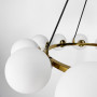 Зображення Кругла латунна люстра LOUISA на 12 плафонів ИМ Light-Deco 2 