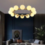 Зображення Кругла латунна люстра LOUISA на 12 плафонів ИМ Light-Deco 8 