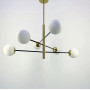 Изображение Сучасна каскадна люстра на 6 або 8 білих плафонів ИМ Light-Deco 2 