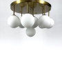 Зображення Стельова золота люстра на 11 матових плафонів ИМ Light-Deco 1 