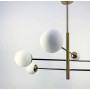 Изображение Сучасна каскадна люстра на 6 або 8 білих плафонів ИМ Light-Deco 1 