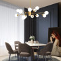 Изображение Стельова латунна люстра Grand Bunch на 12 плафонів ИМ Light-Deco 2 