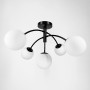 Зображення Люстра MOBIS на 5 плафонів у чорному корпусі ИМ Light-Deco 7 