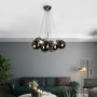 Изображение Люстра-пучок на 12 графітових плафонів ИМ Light-Deco 7 