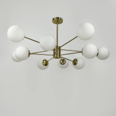 Люстра стельова Light House LNF-17447/10 AB бронза 