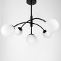 Зображення Люстра MOBIS на 5 плафонів у чорному корпусі ИМ Light-Deco 5 
