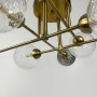 Изображение Стельова люстра з 8 гранчастими плафонами ИМ Light-Deco 4 
