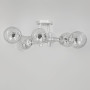 Изображение Люстра стельова в білому корпусі на 8 прозорих плафонів ИМ Light-Deco 