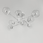 Изображение Люстра стельова в білому корпусі на 8 прозорих плафонів ИМ Light-Deco 3 