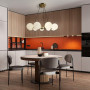 Зображення Кругла латунна люстра LOUISA на 9 плафонів ИМ Light-Deco 7 