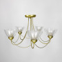 Зображення Стильна золота люстра на 5 плафонів ИМ Light-Deco 4 