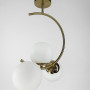 Изображение Люстра ASTORIA в латунному корпусі з білими плафонами ИМ Light-Deco 3 