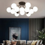 Зображення Люстра стельова  Light House LNF-17387/12 BK чорна ИМ Light-Deco 5 