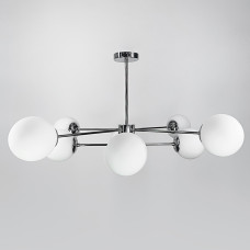 Люстра стельова Light House LNF-17447/8 CH хром