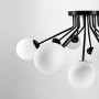Зображення Люстра стельова  Light House LNF-17387/12 BK чорна ИМ Light-Deco 4 