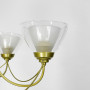 Зображення Стильна золота люстра на 5 плафонів ИМ Light-Deco 3 