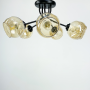 Изображение Люстра потолочная Light House LF-17377/5 BK+WT c янтарными плафонами ИМ Light-Deco 2 