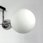 Изображение Сучасна стельова люстра в хромі на 4 плафони ИМ Light-Deco 1 
