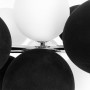 Изображение Люстра HOLLY на 12 біло-чорних плафонів у хромовому корпусі ИМ Light-Deco 6 
