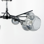 Зображення Стельова люстра Light House LNF-17513/6 BK GR чорна із графітовим плафоном ИМ Light-Deco 1 