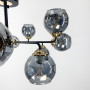 Зображення Стельова люстра на 12 ламп з плафонами графіт ИМ Light-Deco 5 