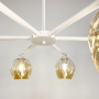 Изображение Люстра потолочная Light House LF-17378/6 WT+BR с коричневым плафоном ИМ Light-Deco 3 