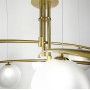 Зображення Aure - сучасна підвісна люстра в латунному каркасі ИМ Light-Deco 7 