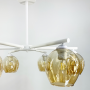 Изображение Люстра потолочная Light House LF-17378/6 WT+BR с коричневым плафоном ИМ Light-Deco 2 